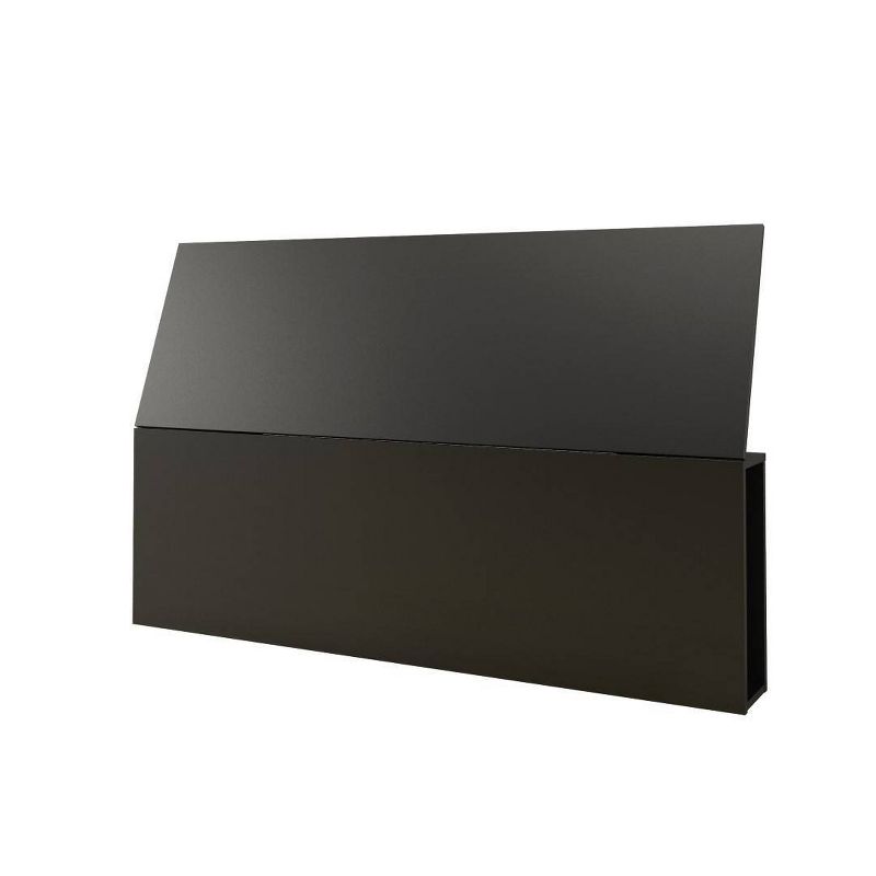 Nexera Queen Storage Headboard Black, 1 of 4