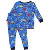 RuffleButts Gender Inclusive Viscose from Bamboo Toddler Long Sleeve Pajama Set - 2 of 4