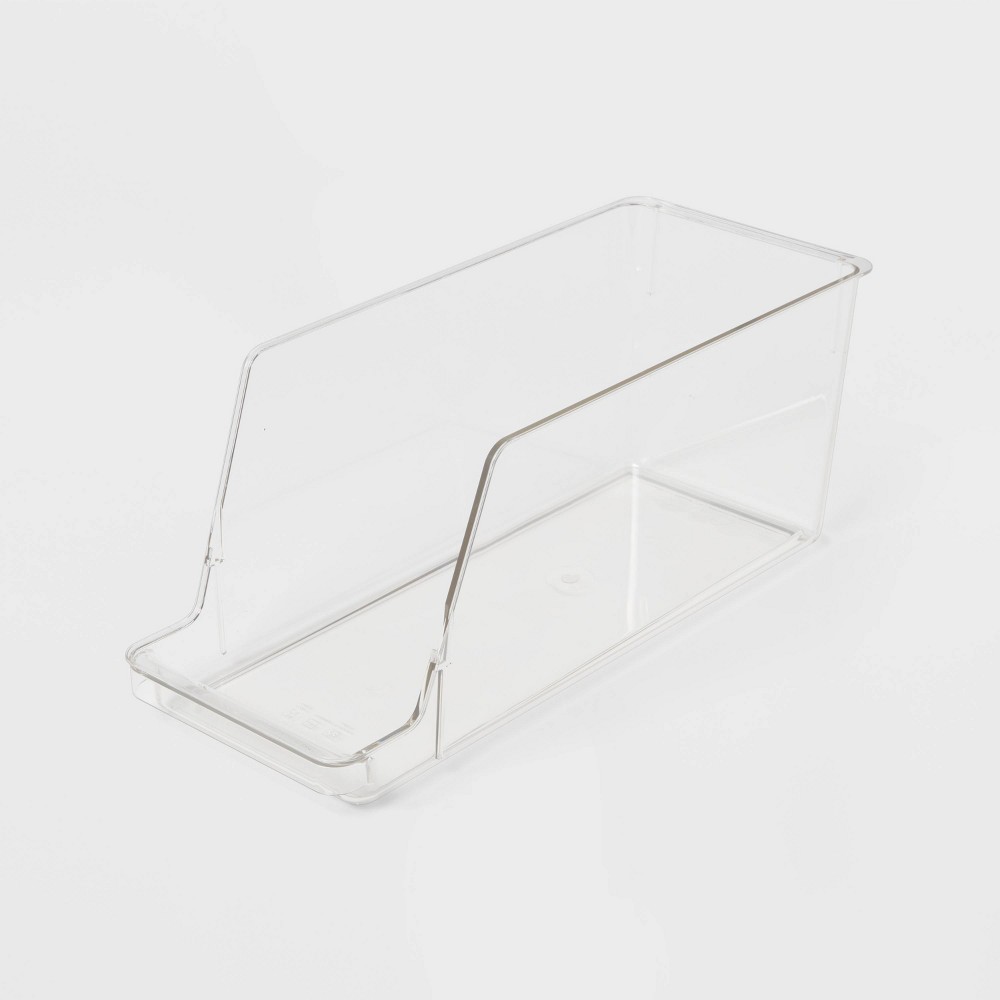 Soda Fridge & Pantry Organizer Clear - Brightroom™: PETG Kitchen Storage, Refrigerator & Cabinet Bin