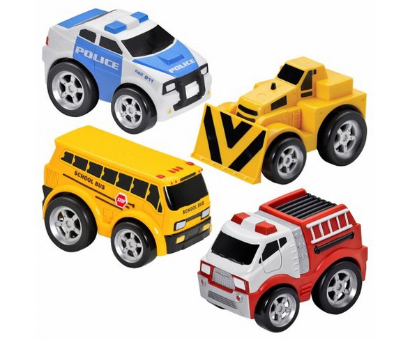 Kid Galaxy Pull-Back Vehicle Set