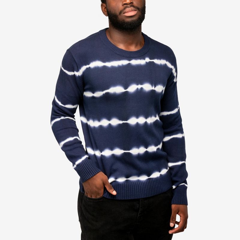 X RAY Men's Pullover Crewneck Tie Dye Fashion Sweater, 4 of 7