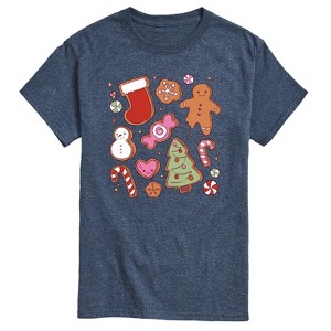 Men's - Instant Message - Kawaii Christmas Treats Short Sleeve Graphic T-Shirt - 1 of 4