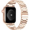 Worryfree Gadgets Classic Stainless Steel Metal Band for Apple Watch 38/40/41mm  and 42/44/45/49mm - 4 of 4