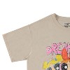Ladies Powerpuff Girls Classic T-Shirt - Powerpuff Fitted Classic T-shirt - Blossom Bubble and Buttercup Shirt (Light Pink, X-Large) - 3 of 4