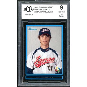 Yu Darvish Rookie Card 2009 Bowman Draft WBC Prospects #BDPW2 BGS BCCG 9 - 1 of 2