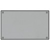 vidaXL Wall-mounted Magnetic Board Black 39.4"x23.6"Â Tempered Glass - 4 of 4