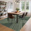 Modern Geometric Area Rug Washable Rug with Non Slip Rubber Backing Soft Non Shedding Carpet, Indoor Low Pile Thin Foldable Mat - 3 of 4