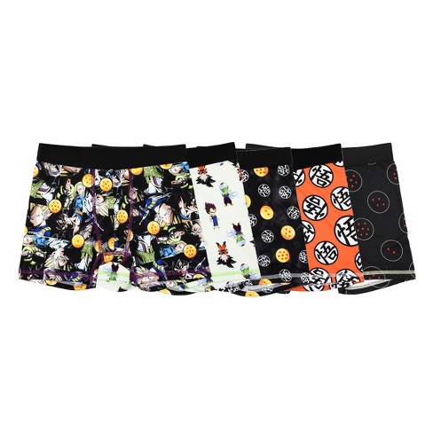 Dragon Ball Z Anime Heroes Multipack Boys Boxer Briefs Boxer