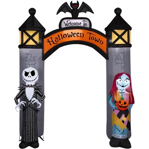 Airblown-NBC Welcome to Halloween Town Archway-Disney - 1 of 4