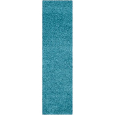 2'3"x4' Rayan Solid Loomed Accent Rug Turquoise - Safavieh