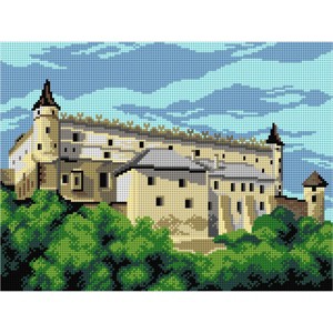 Orchidea Needlepoint canvas for halfstitch without yarn Zvolen