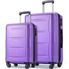 Suitcase Set 2 Piece, Expandable Luggage Set with TSA Lock & Spinner Wheels, ABS Lightweight Hard Shell Luggage Sets (20"+28") - 2 of 4