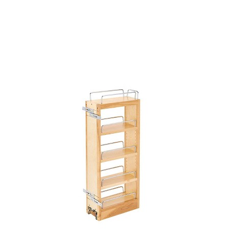 Rev A Shelf 448 Wc 5c Base Cabinet Pullout Organizer W Wood