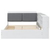 YOOCOZZ Full Size Wood platform bed with Storage Headboard, Shelves and 2 Drawers - 4 of 4