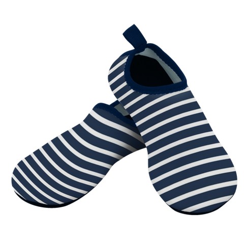 Green Sprouts Baby/Toddler Water Socks - Navy Stripe - Size 10