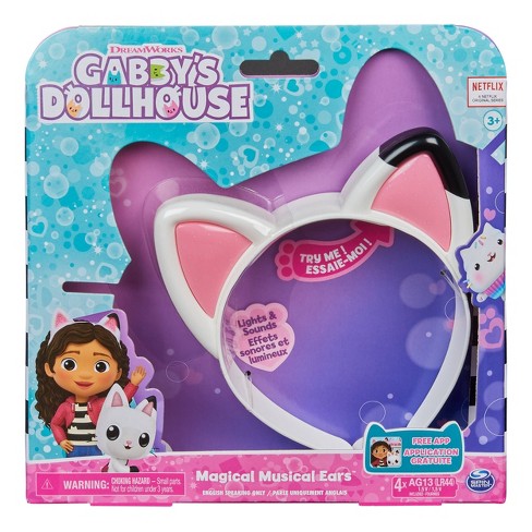  Gabby's Dollhouse, Magical Musical Cat Ears, Kids
