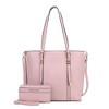 MKF Collection Emery Vegan Leather Women’s Tote Bag with Wallet by Mia K - 2 of 4