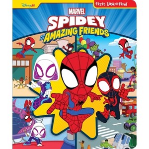 Disney Junior Marvel Spidey and His Amazing Friends: First Look and Find - by  Pi Kids (Board Book) - 1 of 1