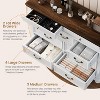 Jojoka 47" Farmhouse Dresser for Bedroom with 9 Drawers - 4 of 4