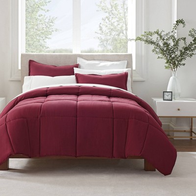 Burgundy comforter deals set