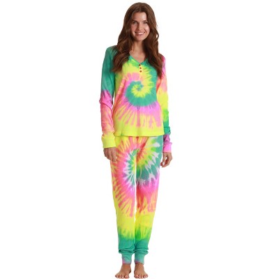tie dye neon swirl