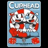 Men's Cuphead Mugman and Cuphead Dice Poster T-Shirt - 2 of 4