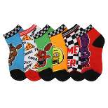Five Nights at Freddy's Main Characters 6-Pack Youth Ankle Socks for men