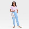 Girls' Short Sleeve Solid T-Shirt - Cat & Jack™ - 3 of 3