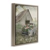 Stupell Industries Gathering Fragrance Flower Truck Floating Frame Canvas Art - 2 of 4