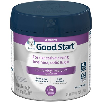 Gerber Good Start SoothePro Non-GMO Powder Infant Formula - 19.4oz