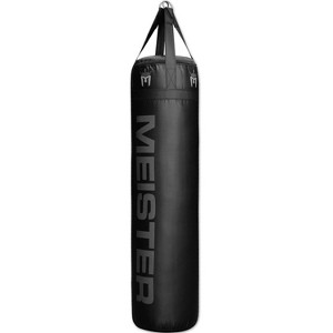 Meister Filled Boxing MMA and Muay Thai Heavy Bag - 100lbs Black - 1 of 4
