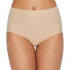 TC Fine Intimates Matte Microfiber Modern Full Brief Panty (Rose Bisque, Large) - 3 of 4