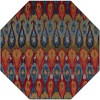 Unique Loom    Outdoor Modern Ikat Area Rug - 2 of 4