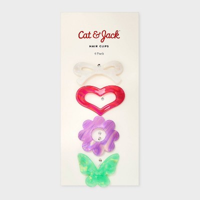 Acrylic Barrettes - 4ct - Cat & Jack - image 2