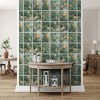 Veer Decor Rose Garden Window Trompe L'Oeil Wallpaper - 3 of 4