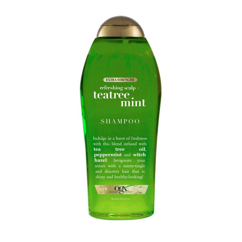 OGX Extra Strength Refreshing Scalp + Tea Tree Mint Shampoo -  - 25.4 fl oz, 1 of 6