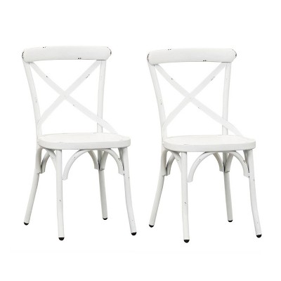 2pc Vintage Series X Back Side Chair White - Liberty Furniture