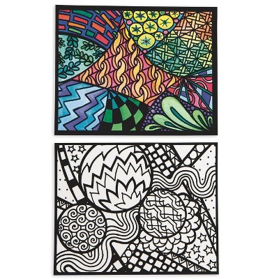 Abstract Velvet Art Posters Pack of 30, 8" x 10"