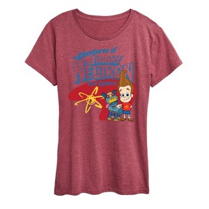 Women's - Jimmy Neutron - Adventures of Jimmy Neutron Short Sleeve Graphic T-Shirt - 1 of 4