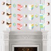 Big Dot of Happiness Cake Time - Happy Birthday Party DIY Decorations - Clothespin Garland Banner - 44 Pieces - 3 of 4