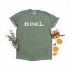 Simply Sage Market Women's Noel Typewriter Short Sleeve Garment Dyed Tee - 2 of 2