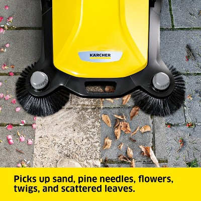 Kärcher S 6 Twin Yellow Cordless Walk-Behind Floor Sweeper