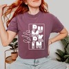 Simply Sage Market Women's Hello Pumpkin Square Short Sleeve Garment Dyed Tee - 2 of 4