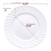 Smarty Had A Party White Flair Plastic Dinnerware Set - 144 Sets - 2 of 4