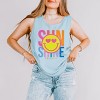 Simply Sage Market S.W.Smiley Sunshine Neon Garment Dyed Tank - 3 of 3