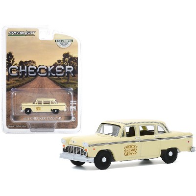 1971 Checker Taxicab Yellow "Tisdale Cab Co." "Hobby Exclusive" 1/64 Diecast Model Car by Greenlight