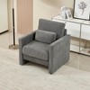 NicBex Modern Accent Chair Upholstery Armchair with Solid Wood Frame Comfy Chair for Living Room, Bedroom - 2 of 4