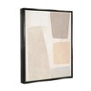 Stupell Industries Geometric Abstract Collage Blocked Neutral Brown Shapes - image 3 of 4