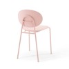 Set of 2 Palette Dining Side Chair Pink - Modway: Mid-Century Modern, Polypropylene Frame, Spot Clean - 4 of 4
