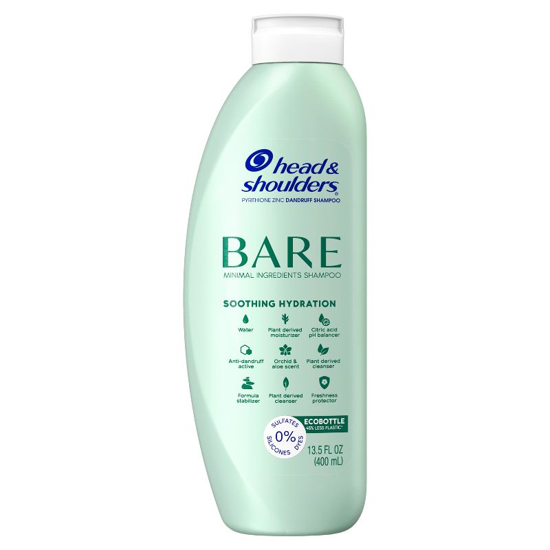 Head &#38; Shoulders Bare Anti Dandruff Soothing Hydration Shampoo, Sulfate Free - 13.5 fl oz, 3 of 13